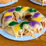 Loretta's King Cake - Praline Cream Cheese Filled