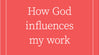 How God Influences My Work-An Interview With Friend and Inspiration, Carmen R Bazile